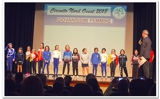 Premiazione CNO 2018 - Categoria Giovanissimi Premiazione CNO 2018 - Categoria Giovanissimi
